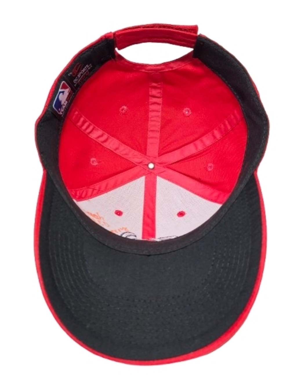 Washington Nationals Red Baseball Hat Team MLB OC Sports OSFM adjustable cap - Picture 6 of 9